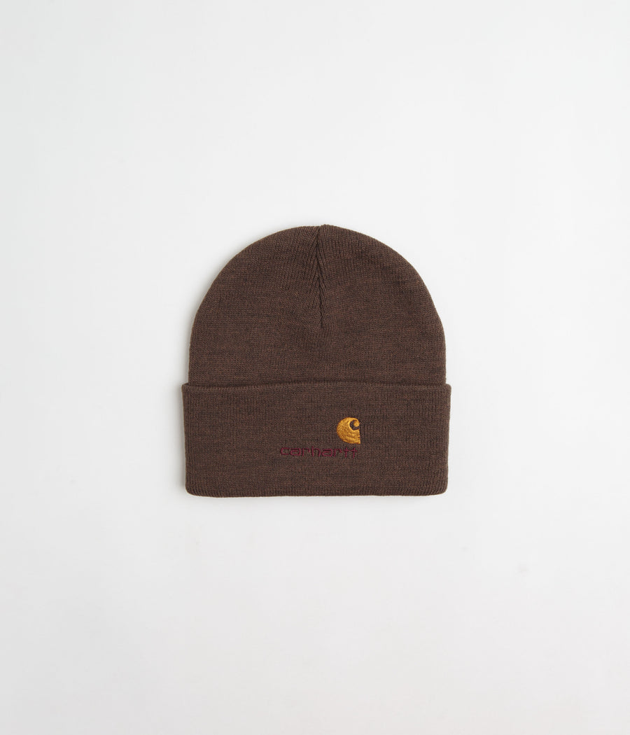 Carhartt American Script Beanie in Buckeye
