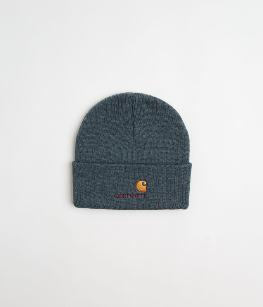 Carhartt American Script Beanie in Ore