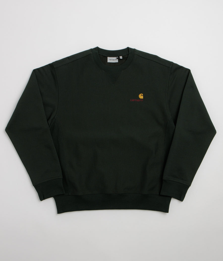 Carhartt American Script Crewneck Sweatshirt - Raven
