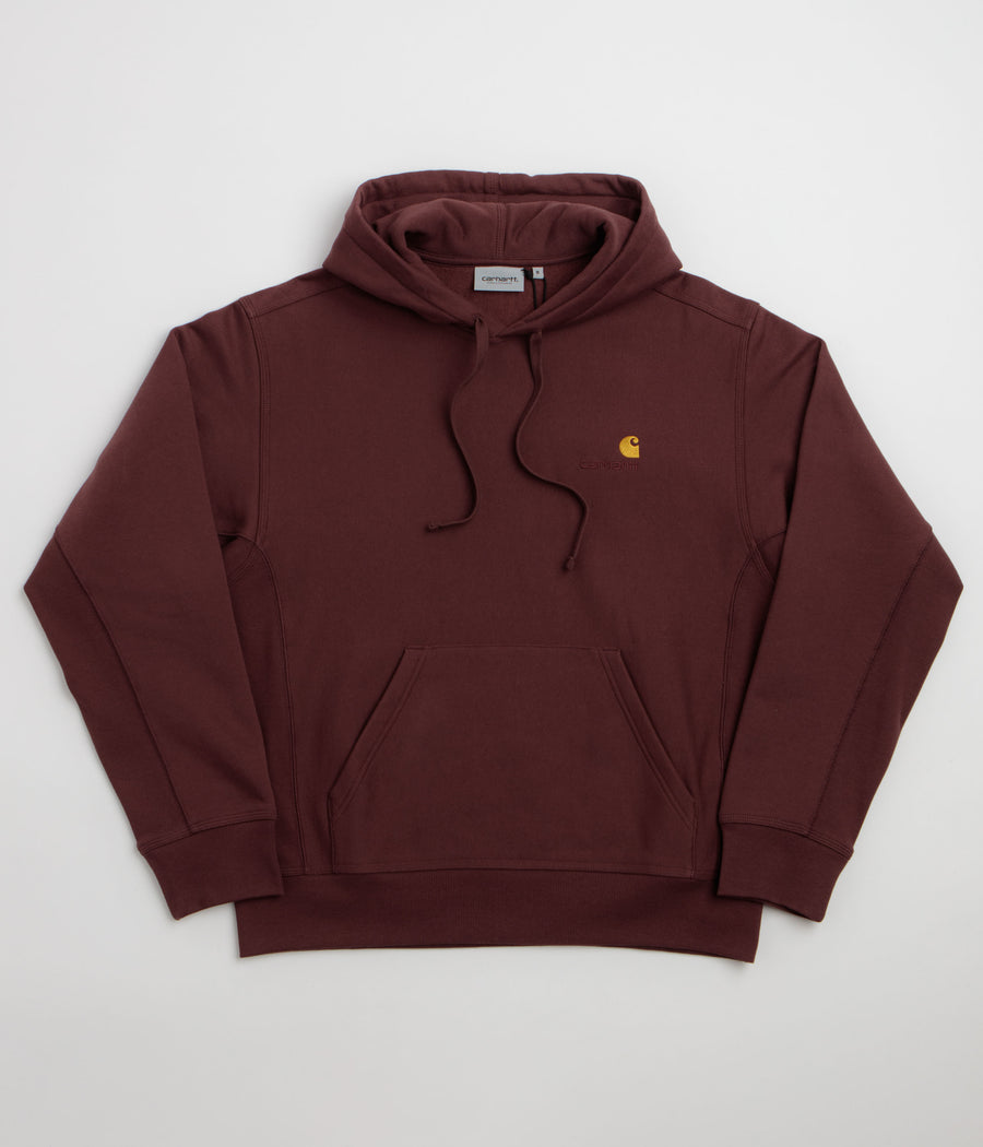 Carhartt American Script Hoodie - Amarone