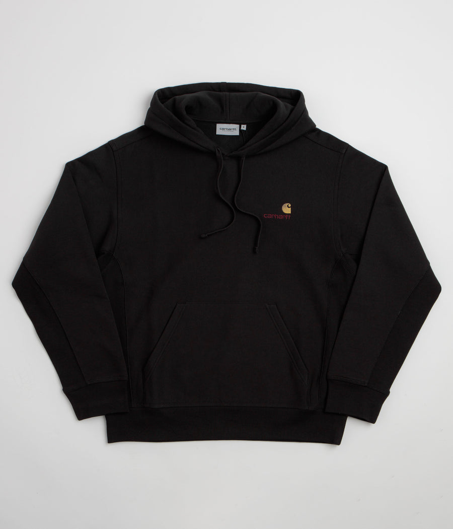 Carhartt American Script Hoodie - Black