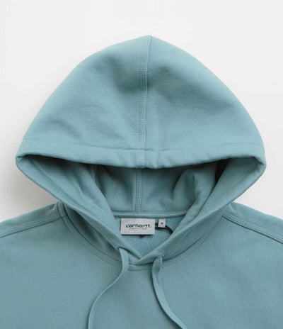 Carhartt American Script Hoodie in Citadel