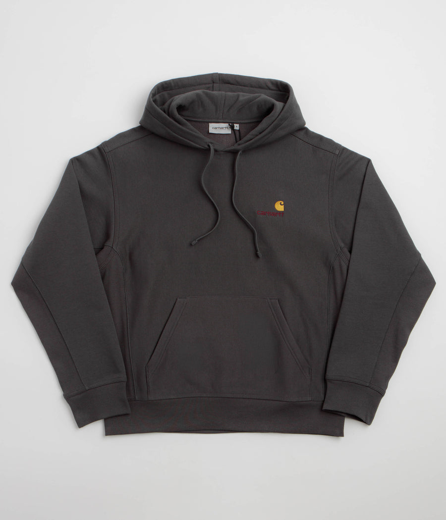 Carhartt American Script Hoodie - Graphite