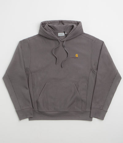 Carhartt American Script Hoodie in Porphyry