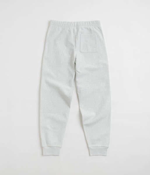 Carhartt American Script Sweatpants - Ash Heather | flatspot