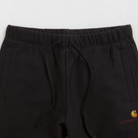 Carhartt American Script Sweatpants - Black thumbnail