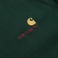 Carhartt American Script T-Shirt - Conifer thumbnail