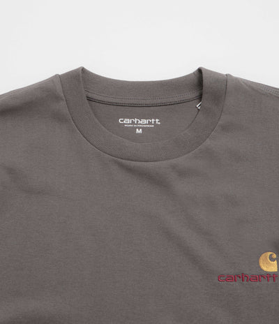 Carhartt American Script T-Shirt in Porphyry