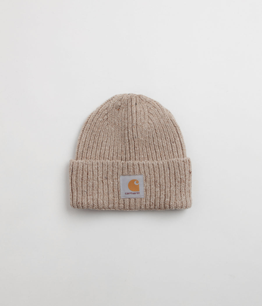 Carhartt Anglistic Beanie - Speckled Fleur de Sel