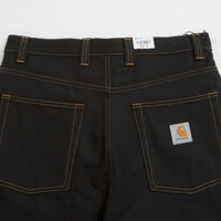 Carhartt Brandon Denim Pants - Black thumbnail