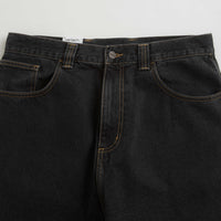 Carhartt Brandon Denim Pants - Black Stone Wash thumbnail