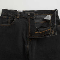 Carhartt Brandon Denim Pants - Black Stone Wash thumbnail