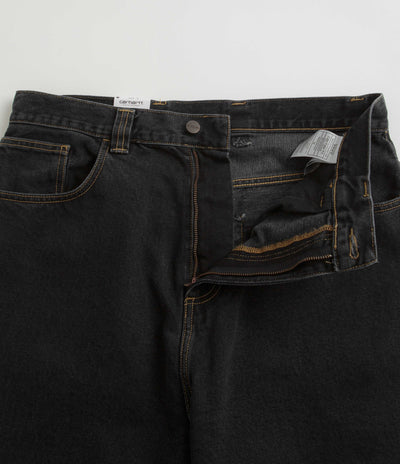 Carhartt Brandon Denim Pants - Black Stone Wash