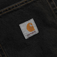 Carhartt Brandon Denim Pants - Black Stone Wash thumbnail