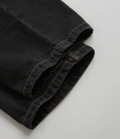 Carhartt Brandon Denim Pants - Black Stone Wash