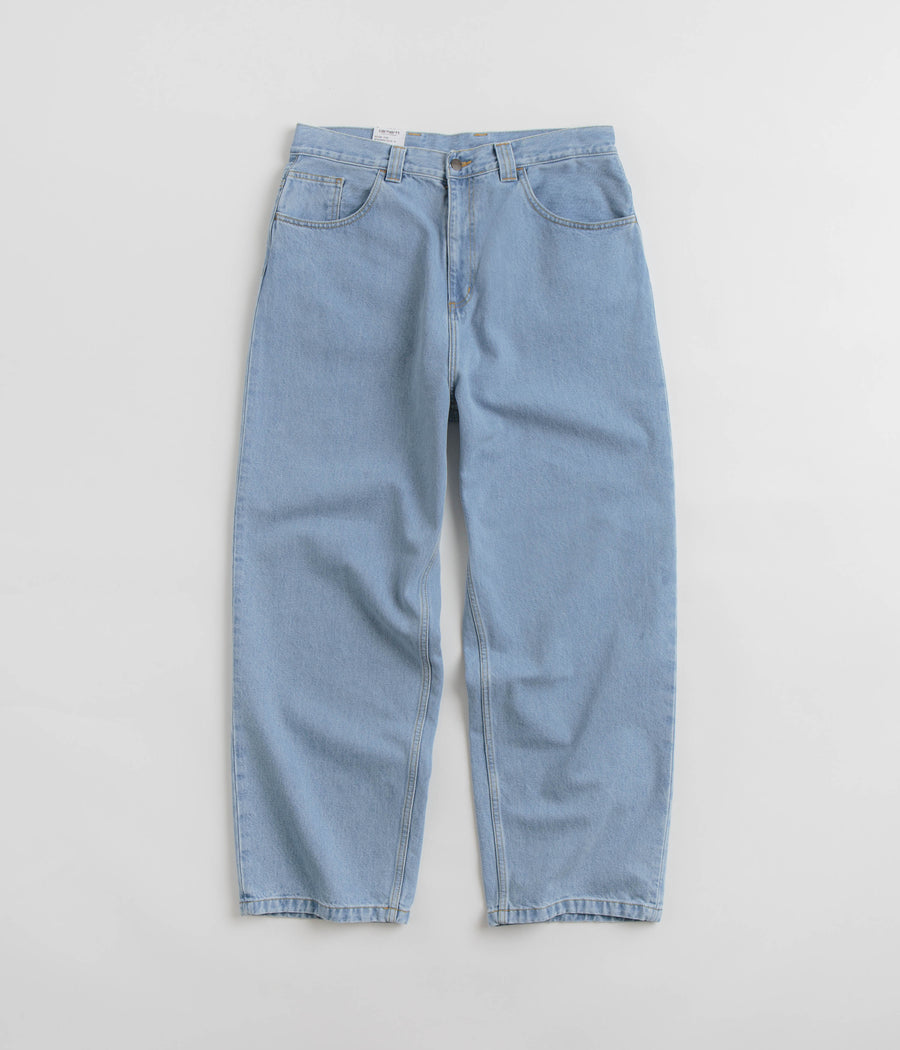 Carhartt Brandon Denim Pants - Blue Heavy Stone Bleach