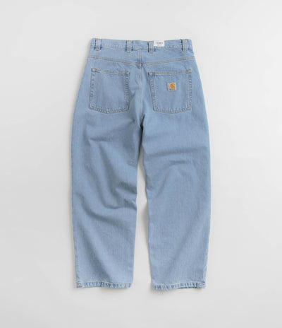 Carhartt Brandon Denim Pants - Blue Heavy Stone Bleach