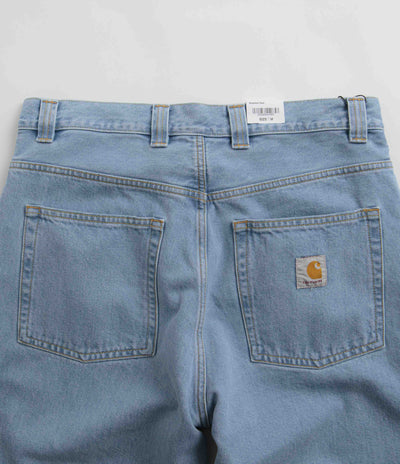 Carhartt Brandon Denim Pants - Blue Heavy Stone Bleach