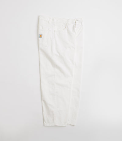 Carhartt Brandon Pants - White Rinsed