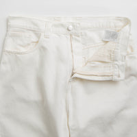 Carhartt Brandon Pants - White Rinsed thumbnail