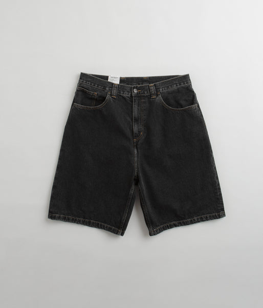カーハート BRANDON SHORT Black stone washed S Carhartt WIP Brandon Short, Black | Official Online Store