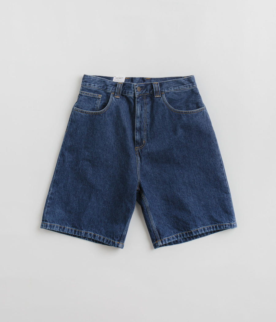 Carhartt Brandon Shorts in Blue Stone Washed