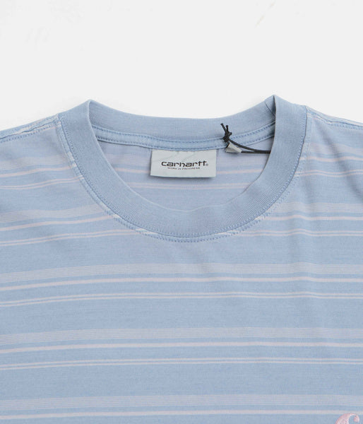 Carhartt Brodine T-Shirt - Brodine Stripe / Sorrent | Flatspot