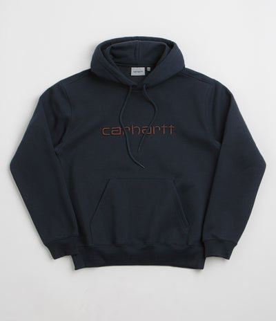 Carhartt Carhartt Hoodie in Deep Night and Palisander