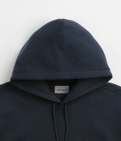 Carhartt Carhartt Hoodie in Deep Night and Palisander
