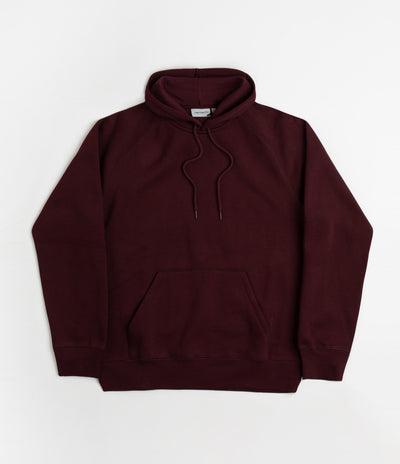 Carhartt Chase Hoodie in Amarone and Gold