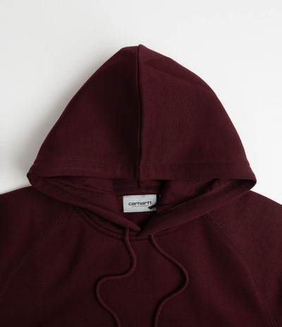 Carhartt Chase Hoodie in Amarone and Gold