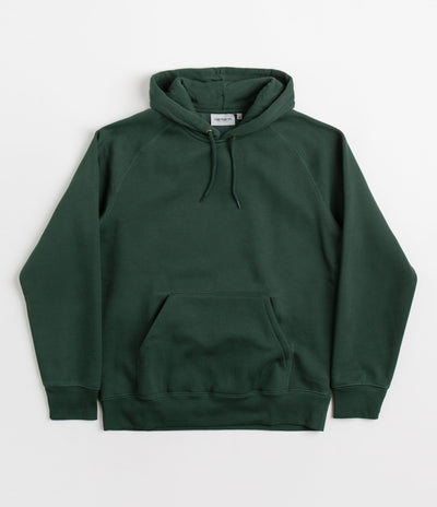 Carhartt Chase Hoodie in Discovery Green and Gold