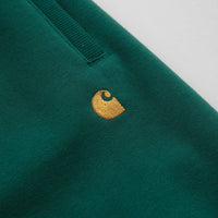 Carhartt Chase Sweatpants - Chervil / Gold thumbnail