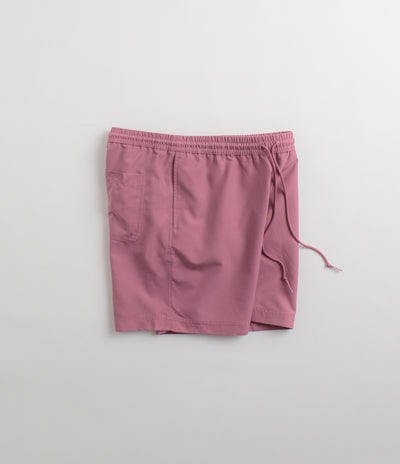 Carhartt Chase Swim Trunks - Magenta / Gold