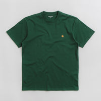 Carhartt Chase T-Shirt - Chervil / Gold thumbnail