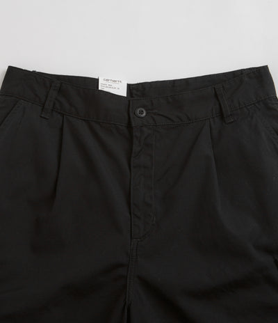 Carhartt Cole Cargo Shorts - Rinsed Black