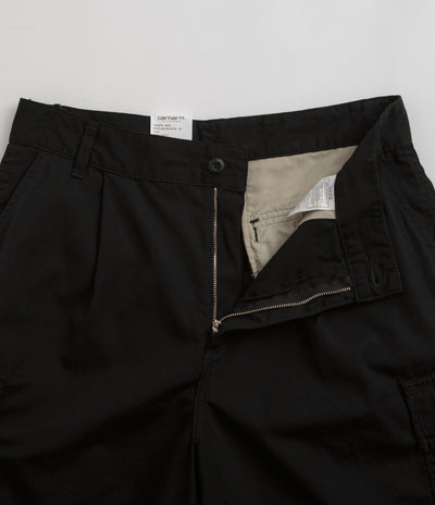 Carhartt Cole Cargo Shorts - Rinsed Black