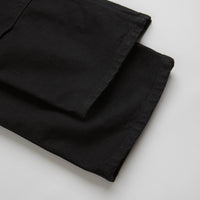 Carhartt Denim Double Knee Pants - Black Rinsed thumbnail
