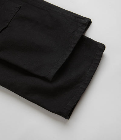 Carhartt Denim Double Knee Pants - Black Rinsed
