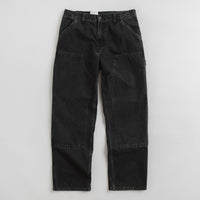 Carhartt Denim Double Knee Pants - Black Stone Washed thumbnail