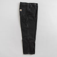 Carhartt Denim Double Knee Pants - Black Stone Washed thumbnail