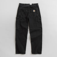 Carhartt Denim Double Knee Pants - Black Stone Washed thumbnail