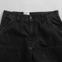 Carhartt Denim Double Knee Pants - Black Stone Washed thumbnail