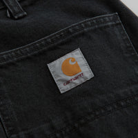 Carhartt Denim Single Knee Pants - Black Stone Washed thumbnail