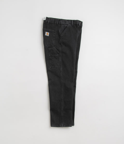 Carhartt Denim Single Knee Pants - Black Stone Washed | flatspot