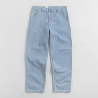 Carhartt Denim Single Knee Pants - Heavy Stone Bleached Blue thumbnail
