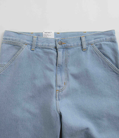 Carhartt Denim Single Knee Pants - Heavy Stone Bleached Blue
