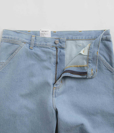 Carhartt Denim Single Knee Pants - Heavy Stone Bleached Blue