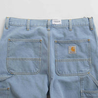 Carhartt Denim Single Knee Pants - Heavy Stone Bleached Blue thumbnail
