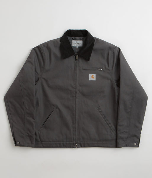 Carhartt Detroit Jacket - Graphite / Black Rigid | Flatspot